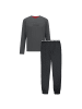 HUGO Pyjama in Grau