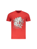 cavalli CLASS Rot Baumwolle Herren T-Shirt