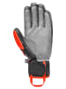Reusch Fingerhandschuhe Worldcup Warrior DH in 7588 blck/silver/fluo red