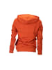 adidas Pullover Zip Hoodie French Terry in Orange