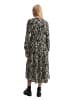 Marc O'Polo Stufenkleid mit Allover-Print relaxed in multi/black