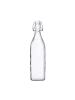 Butlers Flasche mit Bügelverschluss 1000ml SWING in Transparent