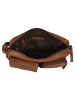 SPIKES & SPARROW Umhängetasche echt Leder in cognac