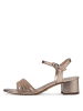 Tamaris Riemchensandaletten in Gold