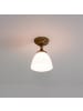 Licht-Erlebnisse Deckenlampe in Bronze hell glänzend Weiß
