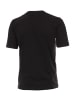 CASAMODA T-Shirt Halbarm Doppelpack 092500 in Schwarz