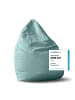 Lumaland Sitzsack In-& Outdoor 120l türkis  Blau