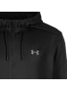 Under Armour Trainingsjacke Essential in schwarz / grau