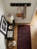 KADIMA DESIGN Wandgarderobe Mango Massivholz / Metall 60 x 10 x 8 cm Gold,