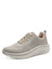 Marco Tozzi Sportliche Schnürschuhe in Beige