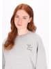 DreiMaster Damen Sweatshirt in Grau Melange