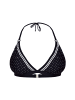 JOOP! Triangel-Bikini-Top Polka Dots in Black Beauty AOP