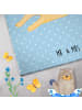 Mr. & Mrs. Panda Frottiertuch Fuchs Mama ohne Spruch in Blau Pastell