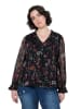 Ulla Popken Bluse in schwarz