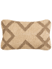 Beliani 2er-Set Dekokissen GOPI in Beige/Braun