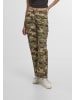 DEF DEF DEF Straight Fit Jeans in green camo