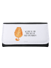 Mr. & Mrs. Panda Wallet Katze Mittelfinger mit Spruch in Weiß