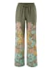 Aniston CASUAL Schlupfhose in khaki-türkis-gelb-orange-rosa-grün-pink