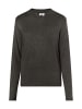 MO Herren Pullover in Dunkelgrau Melange