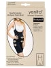 Yenita® Figurformender Shapewear Body mit Bein in schwarz