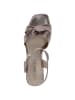 Caprice Sandalette in TAUPE METALLIC