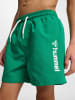 Hummel Verstellbare Taille Board Kurze Hose Hmlbondi Lebensstil Jungen in PEPPER GREEN