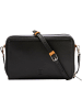 DuDu Ines Umhängetasche Leder 19 cm schwarz
