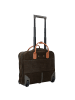 BRIC`s Life 2-Rollen Businesstrolley 38 cm Laptopfach in olivgruen