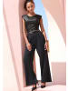 LASCANA Anzughose in schwarz
