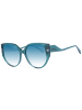 Ana Hickmann Frauen Sonnenbrille Schmetterling Grün