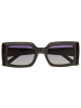 Bertha Polarisierte Sonnenbrille "Miranda" in Schwarz/Schwarz