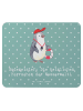 Mr. & Mrs. Panda Mouse-Pad Bademeister Herrscher mit Spruch in Meeresbrise
