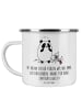 Mr. & Mrs. Panda Camping Emaille Tasse Busfahrer Sicherheit mit ... in Weiß