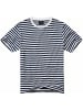 Brandit T-Shirt "Jerseyshirt Stripe Tee" in Blau