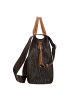 Valentino Regina Shopper Tasche 28.5 cm in moro-naturale
