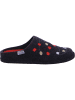 Tofee Pantoffel in schwarz