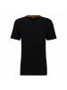 Hugo Boss Rundhals T-Shirt für Herren in uni