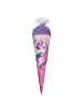 Geschenk-Schultüte klein 35 cm Einhornportrait in Rosa