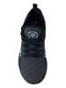Plein Sport Schwarz Blau Indigo Polyester Carter Sneaker Schuhe