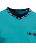 Erwin Müller Single-Jersey Schlafanzug in türkis