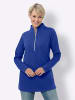 Sieh an! Long-Sweatshirt in royalblau