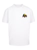 F4NT4STIC Heavy Oversize T-Shirt Rainbow Turtle OVERSIZE TEE in weiß