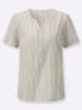 WITT WEIDEN Streifenbluse in schlamm-gestreift