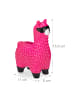 relaxdays 4x Spardose "Lama" in Pink