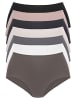 Vivance Taillenslip in braun, weiß, grau, puder, schwarz, rosa