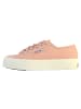 Superga Niedrige Sneaker mit Schnürung und Plateau-Sohle Rose