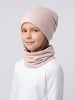 TupTam Unisex Kinder Beanie Mütze Schlauchschal Set in rosa