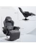HOMCOM Relaxsessel mit Massagefunktion-79,5L x 82,5B x 111,5H cm-Schwarz
