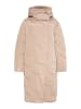 Usha Damen Langer Steppmantel in Beige