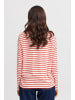 Fransa Langarm-Shirt FRSIVA Loose fit in Poinsettia mix